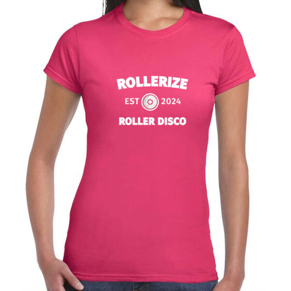 Rollerize 'Classic' Womens Tee - Image 4